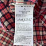 Gap Plaid Stretch Cotton Standard Fit Button Down Shirt Watermelon Size XL Photo 11