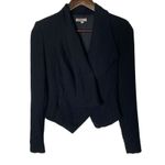 Helmut Lang  Flash Drape Blazer Black XS Photo 1