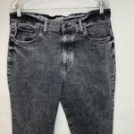 a.n.a  Highest Rise Vintage Straight Jeans Black Distressed   Sz 14 Photo 3