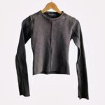 Maniere De Voir  Ribbed Knit Top UK Size 8 Photo 0