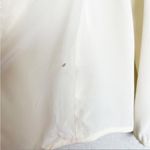 L'Agence  Angela Top Blouse in Magnolia Cream Color Photo 2