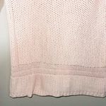 Ann Taylor LOFT 100% Cotton Light Pink Knit Tunic Sweater Photo 4