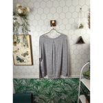 Rag and Bone  Heather Grey Raglan Long Sleeve Top - Size - Medium Photo 3