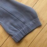 Aritzia Babaton Grey Pants Elastic Waistband Tapered Ankle Length Size Small Photo 3