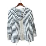 Anthropologie Saturday Sunday striped jacket/cardigan S Blue Photo 3