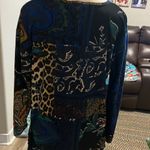 Melissa Paige  Mixed Print Stretchy Ruffle Bottom Tunic 338 Photo 3