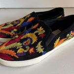 Alice + Olivia  Sasha floral embroidered slip on shoes size 39.5 (US 9) Photo 0