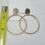 Gold Plated Hoop Earrings Photo 2