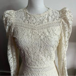 EXPRESS Edition  • Ivory Cream Lace Cutout Dress Photo 4