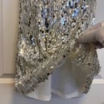 B•tween Silver Sequin Party Dress Girls Size 8 – Sparkly Holiday /Birthday Dress Photo 3