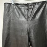 Kenneth Cole New York black women’s leather pants  Size 12 Photo 2