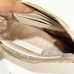 Michael Kors  MK Beige Jet Set Purse Zip Clutch Wristlet Wallet Handbag Photo 2