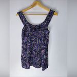 Marc by Marc Jacobs Marc By Marc Jacob’s Pink Blue Ruffle Silk Blouse Small Photo 1