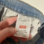 Wrangler  Light Wash Cut Off Raw Hem High Rise Denim Shorts‎ Size 31 x 30 Photo 3