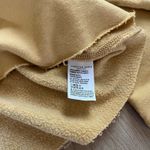 American Eagle women’s Yellow Cropped Crew Neck Sweatshirt Sz Sm. Photo 3