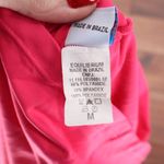 Equilibrium Pink Bra Top Athletic Gym Workout Racerback Cutout Mesh Size M Size M Photo 3