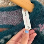 Anthropologie  Daily Practice Floral Open Back Fuzzy Sweater, XS Photo 4