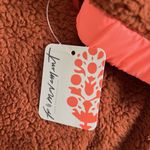 Free People Movement Lead The Pack Neon Coral Combo Pullover Fleece Jacket Photo 8
