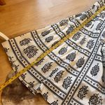 Anthropologie Anthropolgie Woodblock Midi Dress Size 0 Fit N Flare Sleeveless Cotton Photo 10