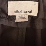 Sibel Saral Genuine Leather Black Trouser Pants Size XS Photo 3