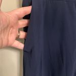 Athleta  Brooklyn Ankle Pants Navy Blue Lightweight Pockets Stretch Size 6 Travel Photo 5