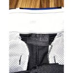 Boombah Women's Size 28 Black Royal Blue White Stripe Softball‎ Pants Cropped Photo 2
