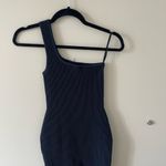 Aritzia  Babaton Navy Sculpt Knit Dress Photo 4