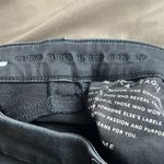 American Eagle  Black Distressed Curvy Super Hi Rise Jeggings Size 6 Photo 5