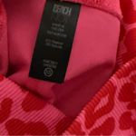 Beach Riot Ayla Legging in Famous High Risk Red Leopard Pink Ribbed- Size XS Photo 5