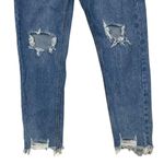 SheIn Distressed Denim High Rise Straight Leg Jeans Size Large Photo 3