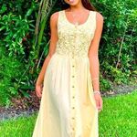 By Together , Amazing Sunbeam yellow midi dress Photo 0