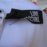 Love moschino NWT Patches White Mini Ruffle Dress Photo 11