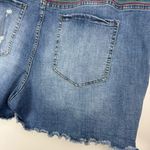 Lane Bryant Mid Rise Girlfriend Jean Plus Size Shorts Sz 28 High Rise Rainbow Photo 11