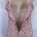 Heartloom  Mini Homecoming Dress Womens XS Pink Lace Coquette Fairy Sparkle NEW Photo 7