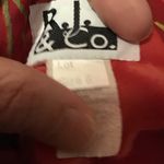 Vintage 90s bright red floral mini dress Size M Photo 4