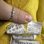 Max Mara  Y2K Made In Italy Goldenrod Yellow Nubby Wool Blend Lined Mini Skirt Photo 5