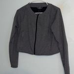 Adidas Women’s Gray Designed to move cropped zip up jacket athletic Photo 1