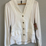 XCVI ‎ Marlo Light Crepe Snap Closure Jacket Size Small NWT Photo 0