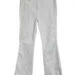 ASKK NY 70s Boot Ivory Jeans High Rise Flare White Size 28 Photo 5