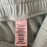 Victoria's Secret Victoria’s Secret Light Blue Glow Waffle Henley Jogger Lounge Pants Photo 5