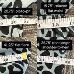 Rebecca Minkoff  Aston Puff-Sleeve Tiered Blouson Mini Dress Blue Leopard Large Photo 10