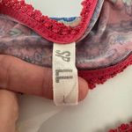 Spell Lovebird Bralette Size Large Red Floral Boho Festival Feminine Lingerie Photo 8