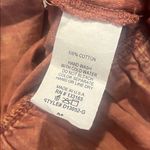 Altar'd State NWT Altar’d State $65 Burnt Orange Ruffle Babydoll Long Sleeve Tee 100% Cotton M Photo 9