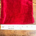 Hilary Radley  Pants Women's Red XXL 29 Inseam Mid-Rise Faux Suede Pull On NEW Photo 10