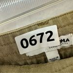 Sonoma  Front Tie Jean Cargo Short Skirt Wrap Pocket 2 Tan Photo 9