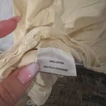 Eileen Fisher  Yellow Cotton Wrap Skirt Size Small Photo 6