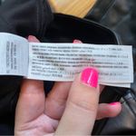 Abercrombie & Fitch 90s straight ultra high rise black faux leather pants sz 26 Photo 4