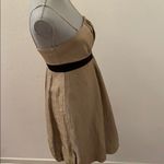 Max and Cleo  gold bubble hem cocktail party dress size 2 XS RARE HTF GORGEOUS !! Photo 2