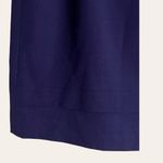 Giorgio Armani Solid Navy Purple Blue Straight Pencil Wrap Skirt Size 6 Photo 10