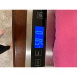 Aerie  Paperbag High Waisted Ruffle Hem Linen Blend Shorts in Bubble Gum Size M Photo 4